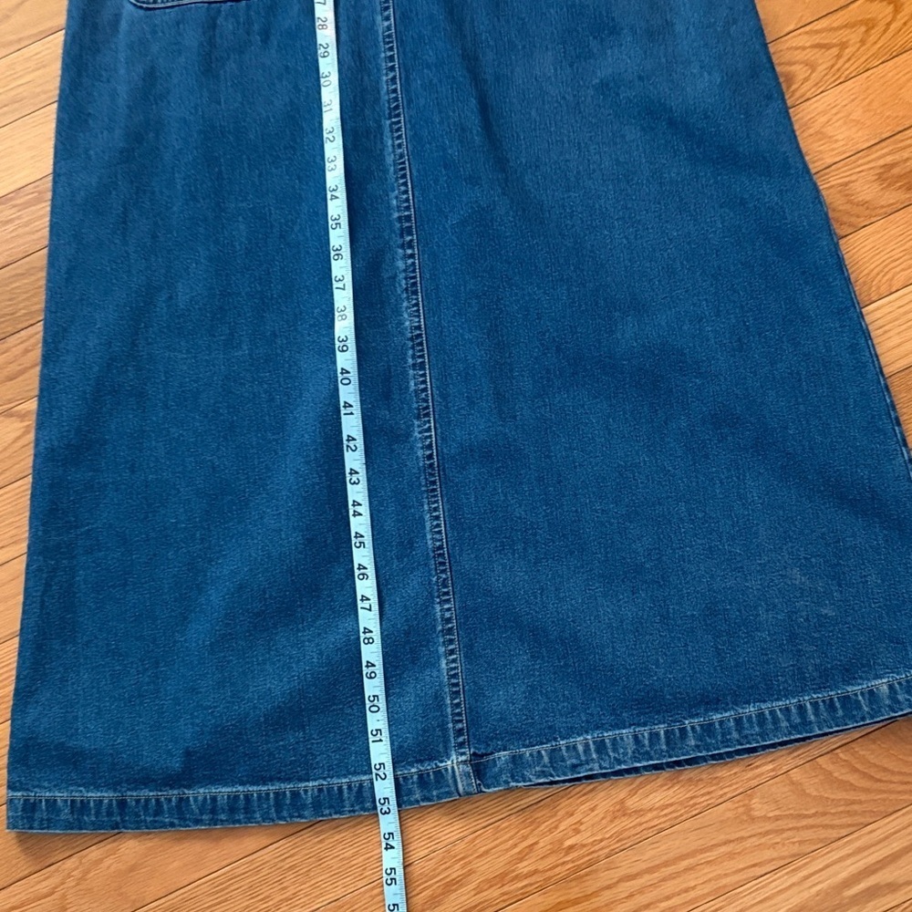 Warner Bros. Embroidered Blue Maxi Dress - Picture 10 of 10